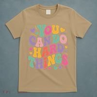 Test Day You Can Do Hard Things Teacher Women T-Shirt thumb 5