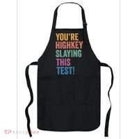 Testing Day Youre Highkey Slaying This Test Day Teacher Gift Apron thumb 0