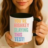 Testing Day Youre Highkey Slaying This Test Day Teacher Gift Coffee Mug thumb 3