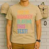Testing Day Youre Highkey Slaying This Test Day Teacher Gift T-Shirt thumb 6
