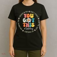 Test Day You Got This Rock The Test Teacher Testing Day T-Shirt thumb 4