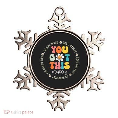 Test Day You Got This Rock The Test Teacher Testing Day Ornament