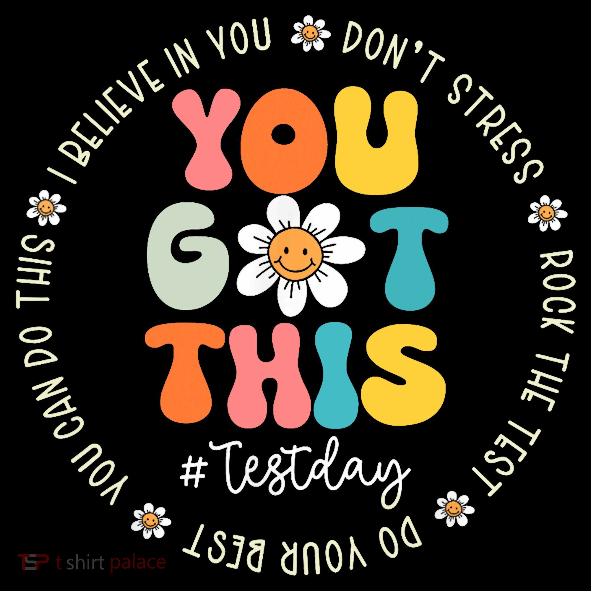 Test Day You Got This Rock The Test Teacher Testing Day Ornament