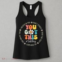 Test Day You Got This Rock The Test Teacher Testing Day Women's Tank Top thumb 3
