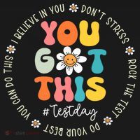 Test Day You Got This Rock The Test Teacher Testing Day Toddler Hoodie thumb 2