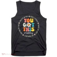 Test Day You Got This Rock The Test Teacher Testing Day Tank Top thumb 0