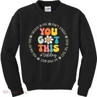 Test Day You Got This Rock The Test Teacher Testing Day Kids Sweatshirt thumb 0