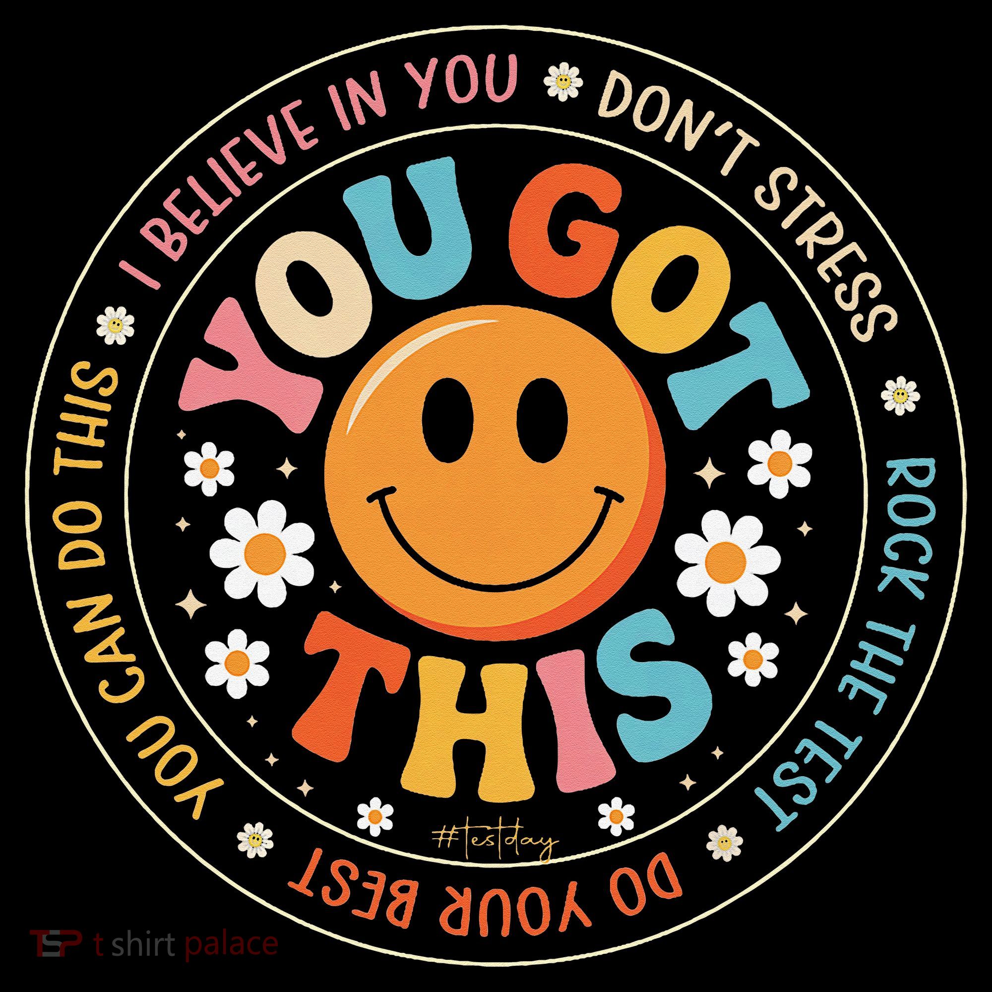 Test Day You Got This Rock The Test Teacher Testing Day Baby Bodysuit