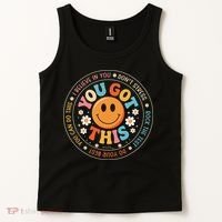 Test Day You Got This Rock The Test Teacher Testing Day Tank Top thumb 2