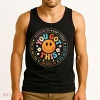 Test Day You Got This Rock The Test Teacher Testing Day Tank Top thumb 3