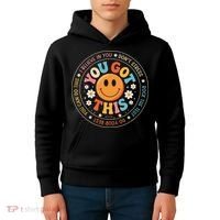 Test Day You Got This Rock The Test Teacher Testing Day Kids Hoodie thumb 4