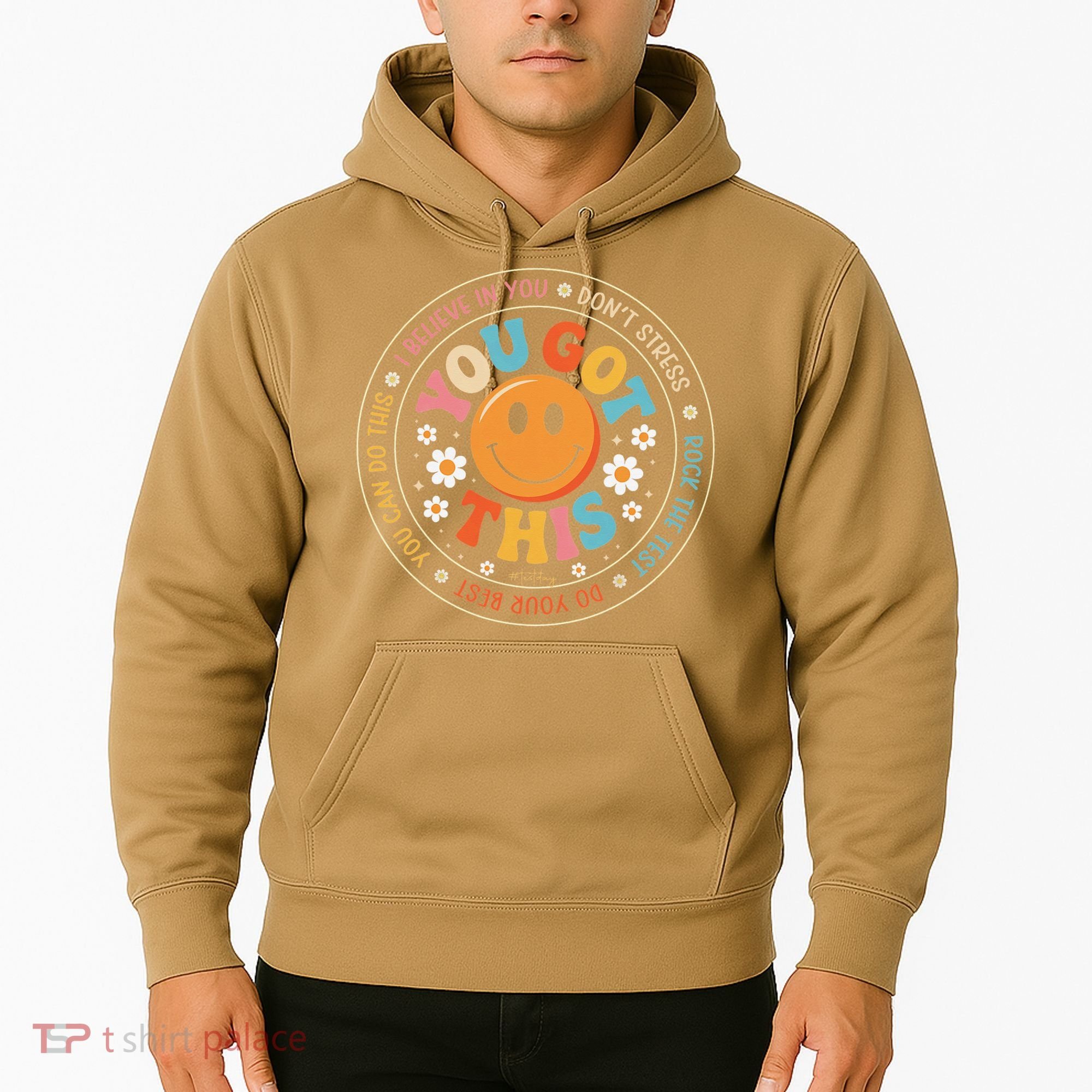 Test Day You Got This Rock The Test Teacher Testing Day Hoodie