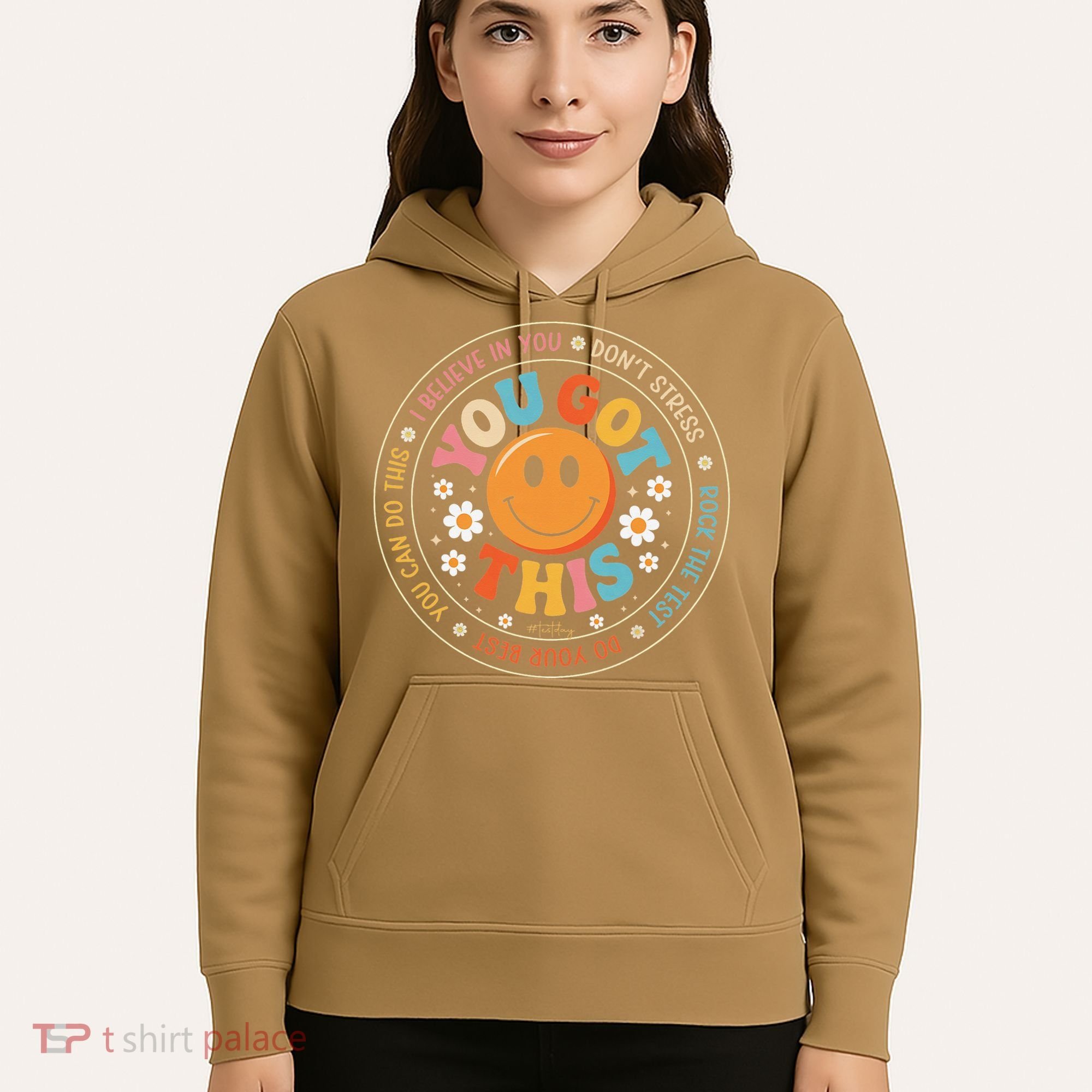 Test Day You Got This Rock The Test Teacher Testing Day Hoodie