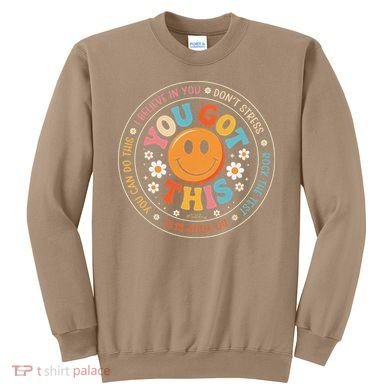 Test Day You Got This Rock The Test Teacher Testing Day Sweatshirt