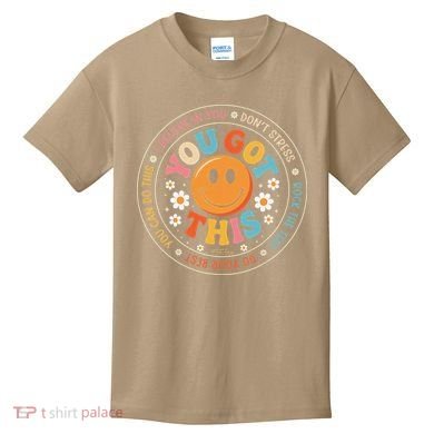 Test Day You Got This Rock The Test Teacher Testing Day Kids T-Shirt