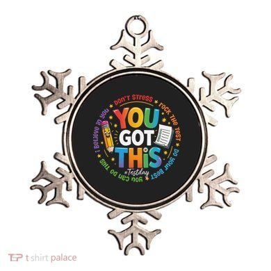 Test Day You Got This Rock The Test Teacher Testing Day Ornament