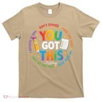 Test Day You Got This Rock The Test Teacher Testing Day T-Shirt thumb 0