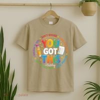 Test Day You Got This Rock The Test Teacher Testing Day T-Shirt thumb 2