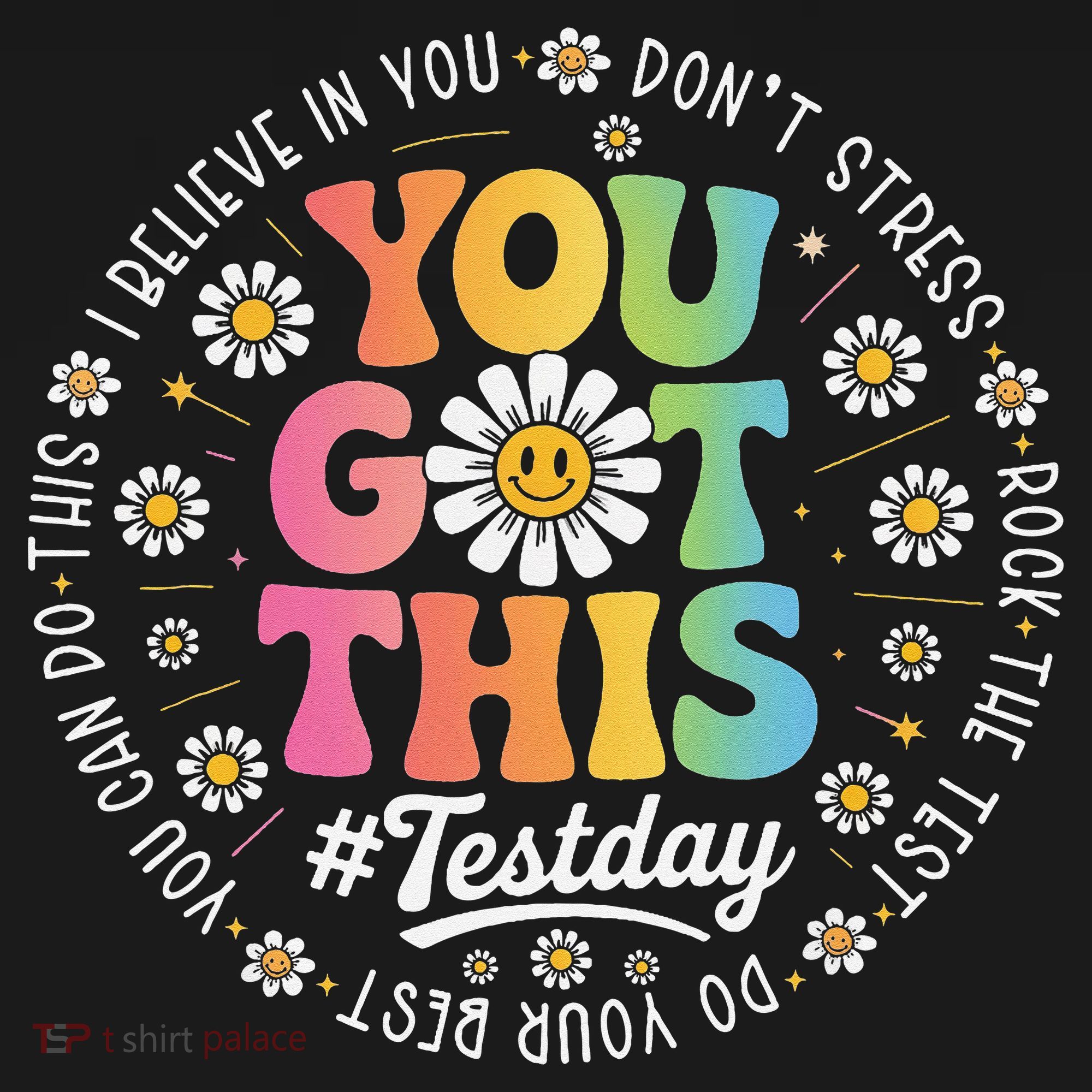 Test Day You Got This Rock The Test Teacher Testing Day Apron