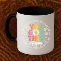 Test Day You Got This Rock The Test Teacher Testing Day Coffee Mug thumb 2