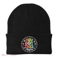 Test Day You Got This Rock The Test Teacher Testing Day Beanie thumb 0