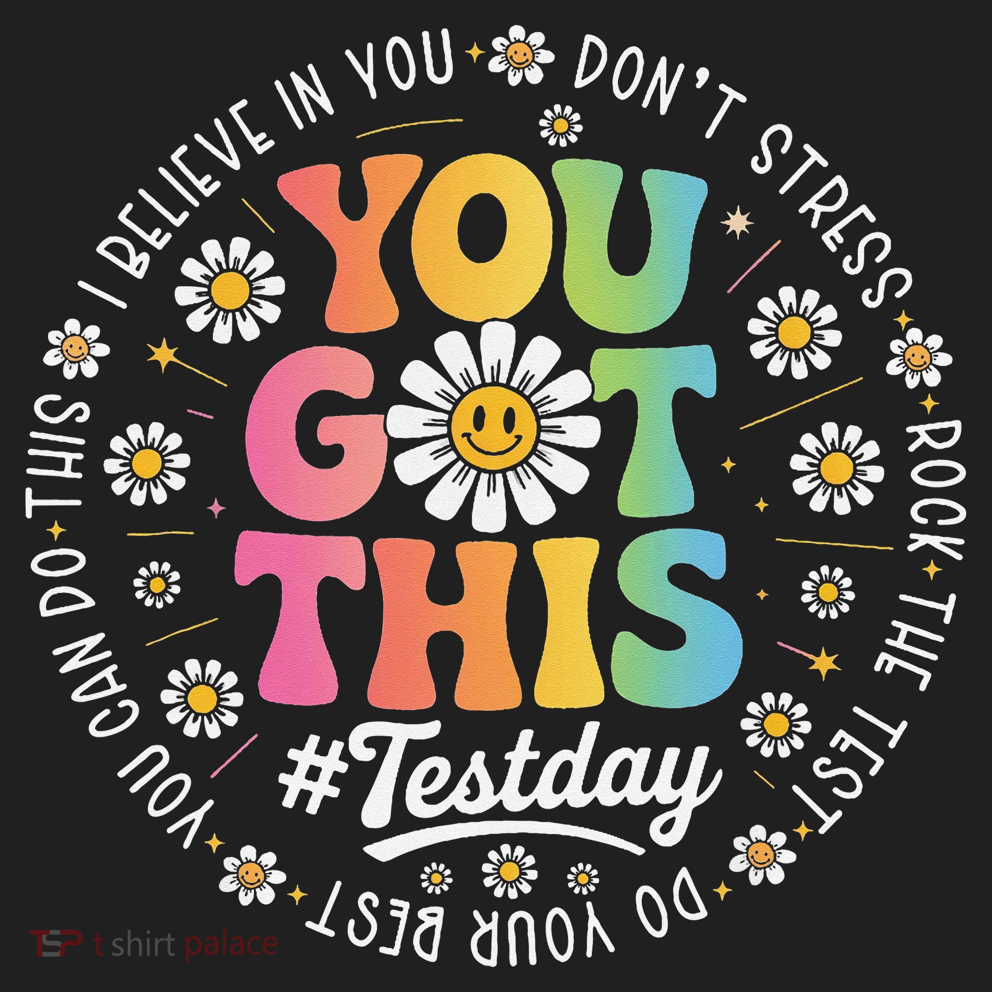 Test Day You Got This Rock The Test Teacher Testing Day Beanie