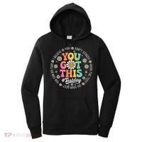 Test Day You Got This Rock The Test Teacher Testing Day Women's Hoodie thumb 0