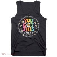 Test Day You Got This Rock The Test Teacher Testing Day Tank Top thumb 0