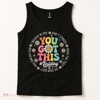 Test Day You Got This Rock The Test Teacher Testing Day Tank Top thumb 2