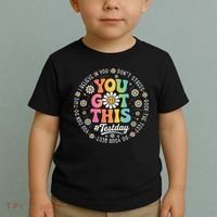Test Day You Got This Rock The Test Teacher Testing Day Toddler T-Shirt thumb 2