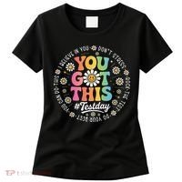 Test Day You Got This Rock The Test Teacher Testing Day Women's T-Shirt thumb 0