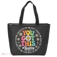 Test Day You Got This Rock The Test Teacher Testing Day Tote Bag thumb 0