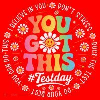 Test Day You Got This Rock The Test Teacher Testing Day Santa Hat thumb 1