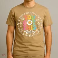 Test Day You Got This Rock The Test Teacher Testing Day T-Shirt thumb 3