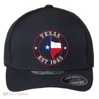 Texas Est 1845 Texan Home State Texas Pride Flexfit Unipanel Trucker Cap thumb 0
