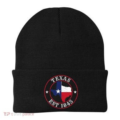 Texas Est 1845 Texan Home State Texas Pride Beanie