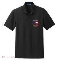Texas Est 1845 Texan Home State Texas Pride Dry Zone Grid Polo thumb 0