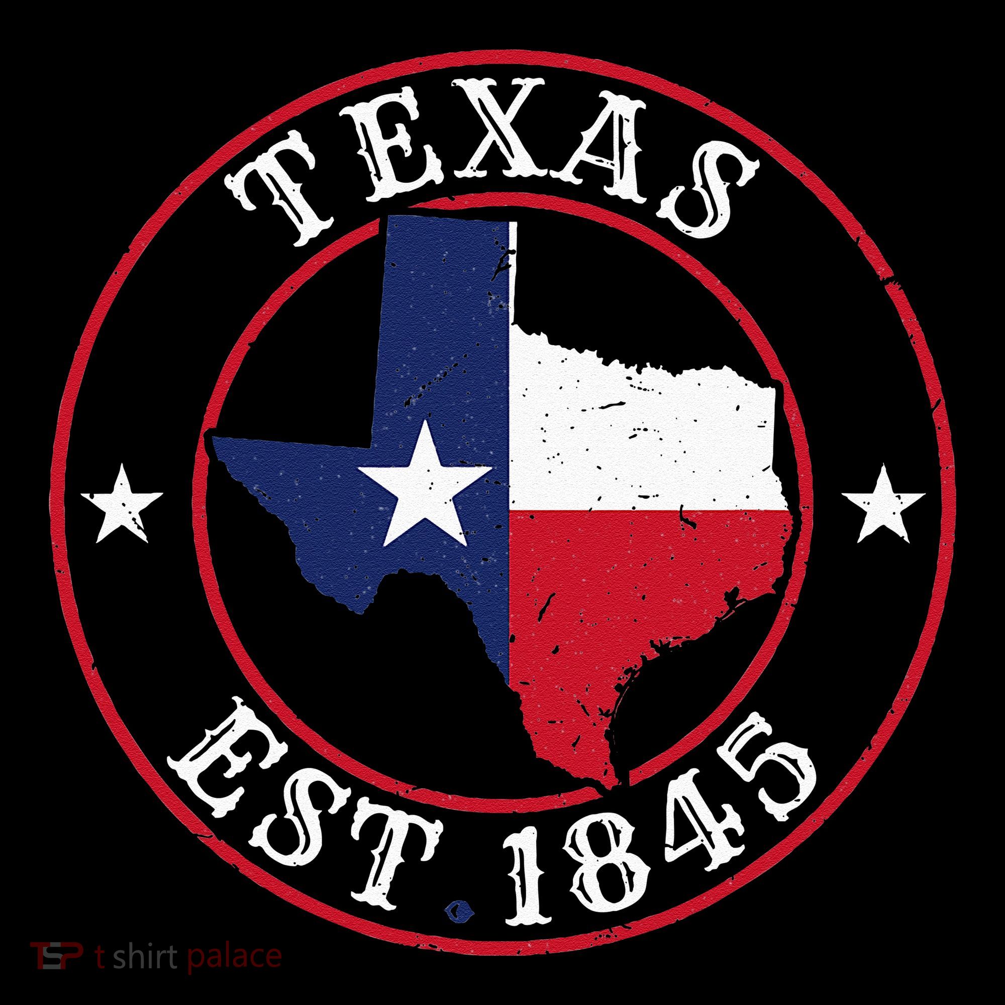 Texas Est 1845 Texan Home State Texas Pride Women's Hoodie