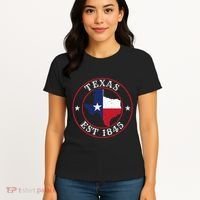 Texas Est 1845 Texan Home State Texas Pride Women's T-Shirt thumb 4