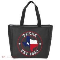 Texas Est 1845 Texan Home State Texas Pride Tote Bag thumb 0