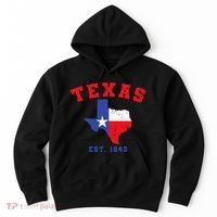 Texas Est 1845 Texas Pride Home State Texan Hoodie thumb 0
