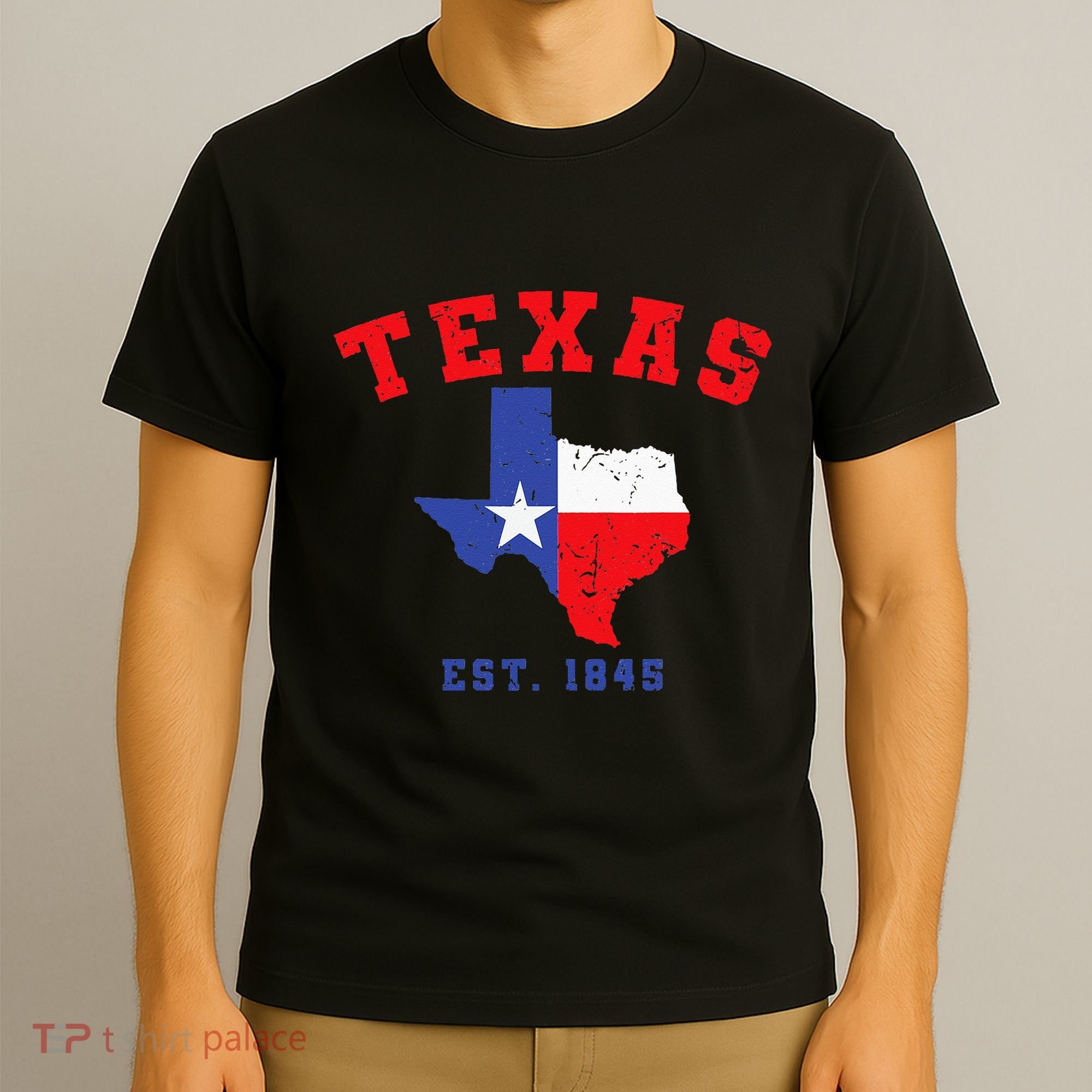 Texas Est 1845 Texas Pride Home State Texan T-Shirt