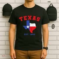 Texas Est 1845 Texas Pride Home State Texan T-Shirt thumb 6