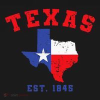 Texas Est 1845 Texas Pride Home State Texan Button thumb 1