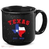 Texas Est 1845 Texas Pride Home State Texan 15oz Campfire Ceramic Mug thumb 0