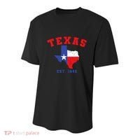 Texas Est 1845 Texas Pride Home State Texan Youth Performance Sprint T-Shirt thumb 0