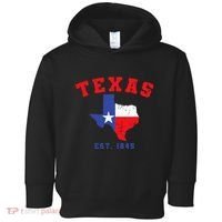 Texas Est 1845 Texas Pride Home State Texan Toddler Hoodie thumb 0
