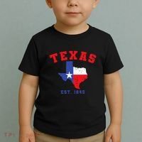 Texas Est 1845 Texas Pride Home State Texan Toddler T-Shirt thumb 2