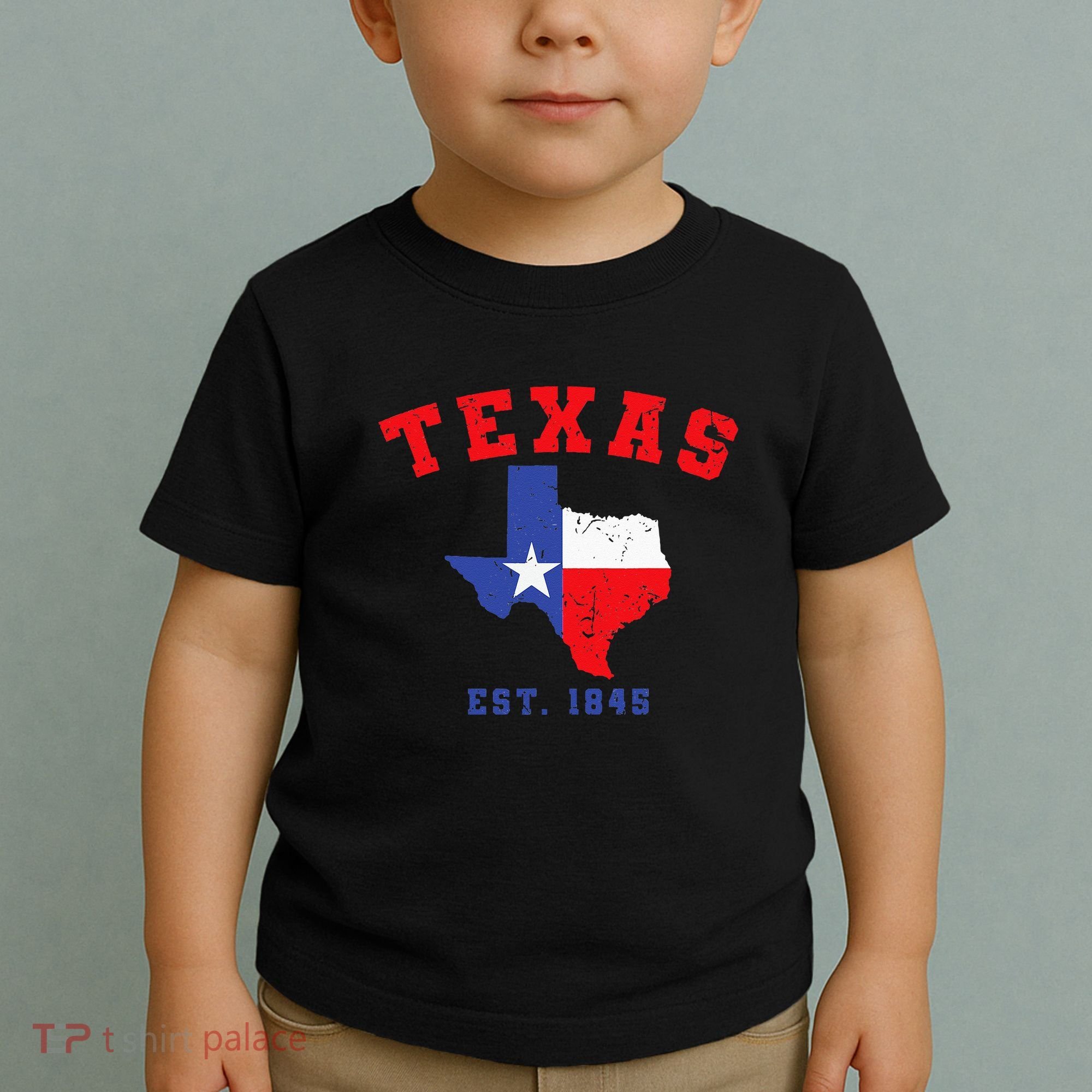 Texas Est 1845 Texas Pride Home State Texan Toddler T-Shirt
