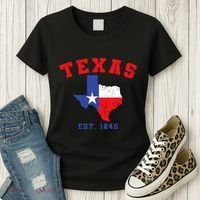 Texas Est 1845 Texas Pride Home State Texan Women's T-Shirt thumb 3